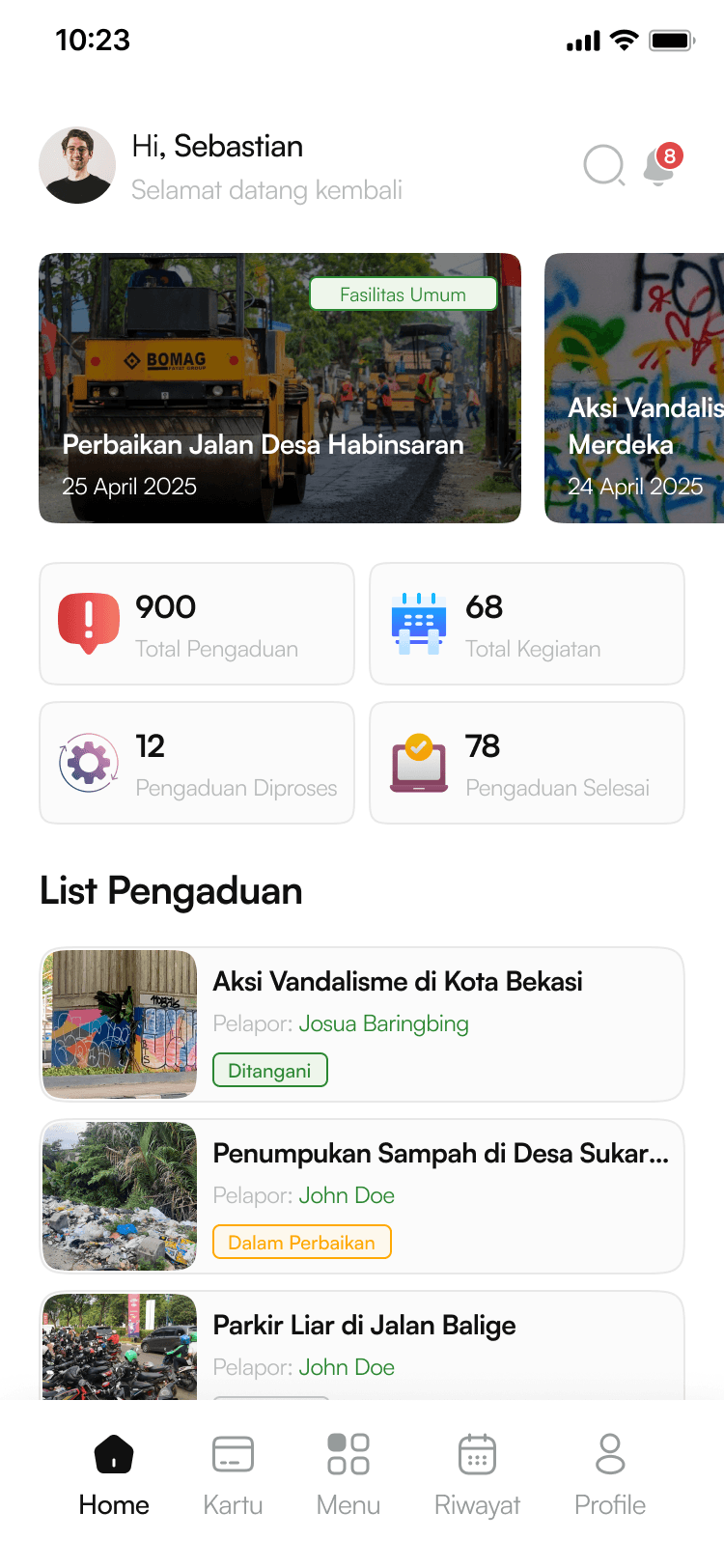 Screenshot image of template 3
