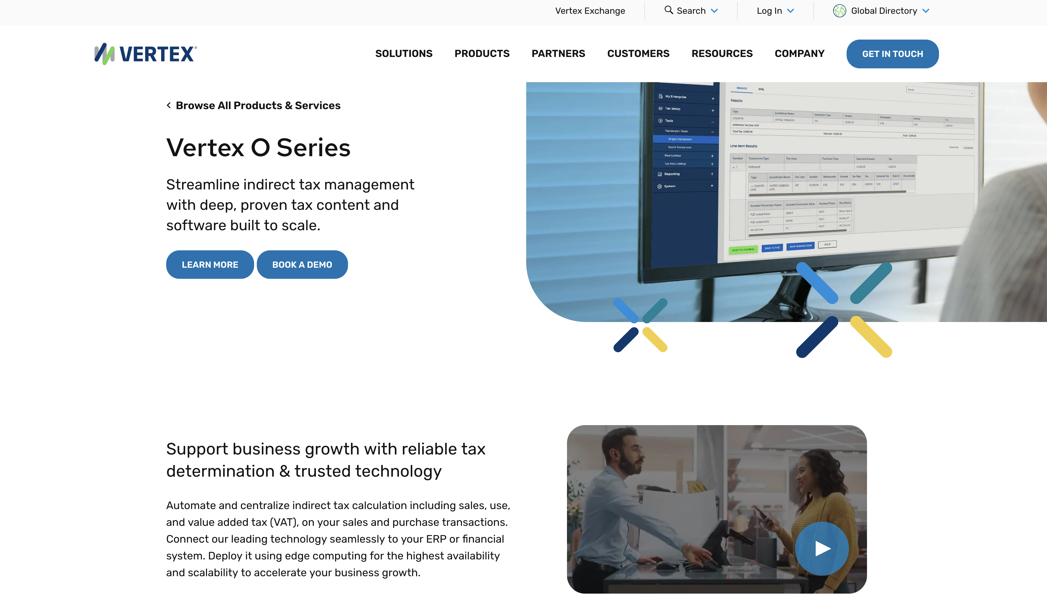 Vertex O Series product screenshot