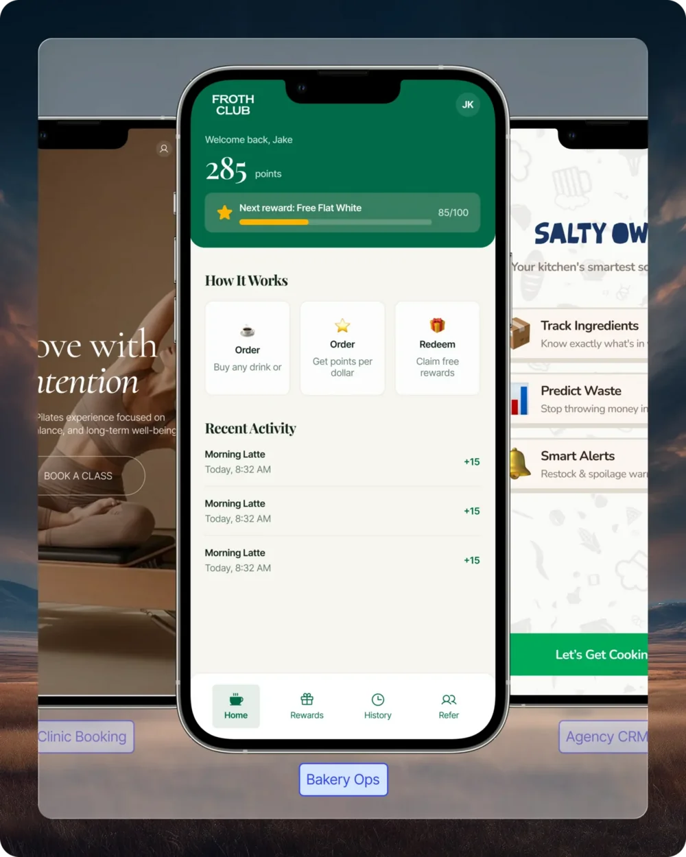 Real apps. Not templates